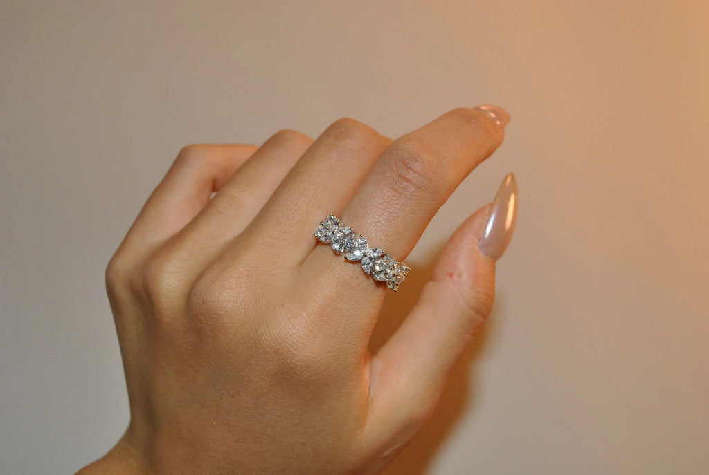 Flower Eternity Band