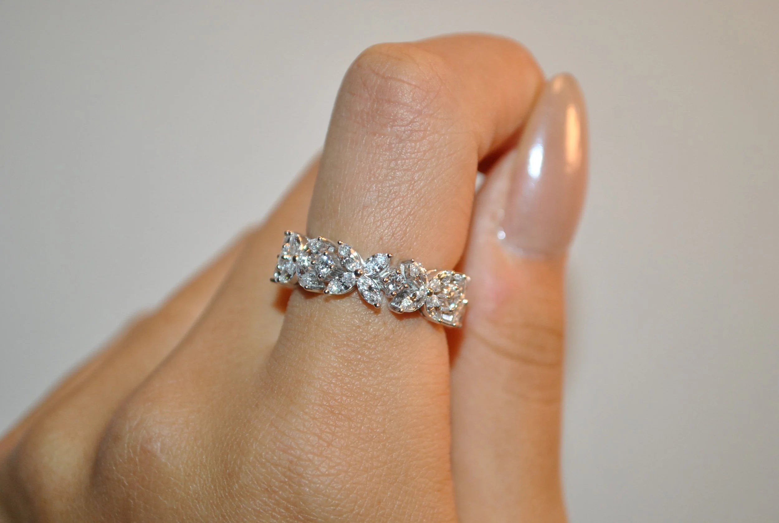 Flower Eternity Band