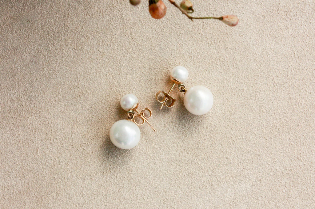 No. 12: Pearl Dangle Earrings