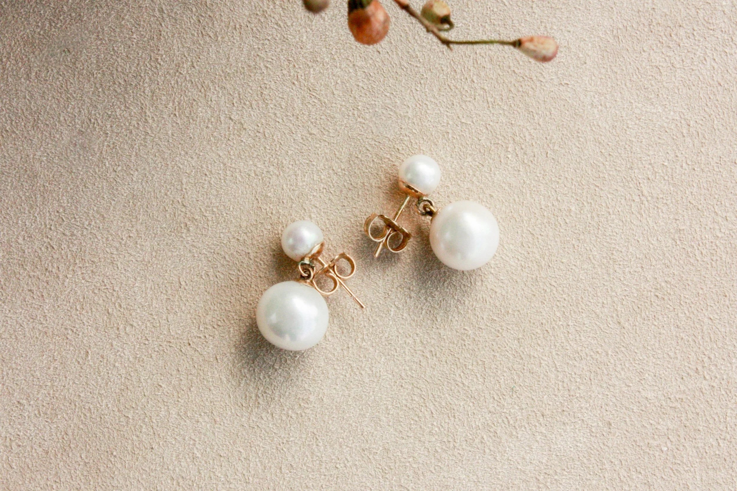 No. 12: Pearl Dangle Earrings