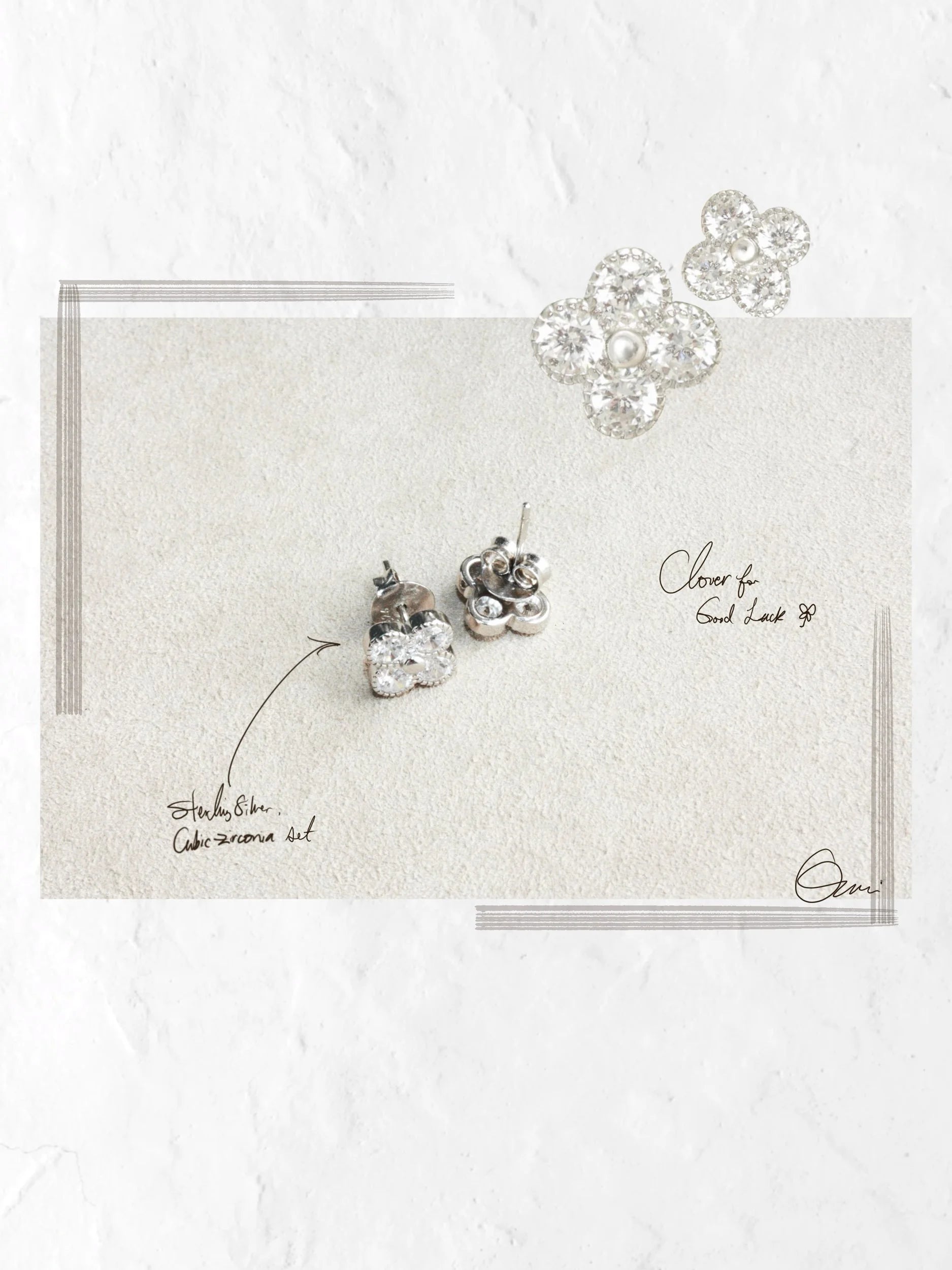 No.6: Clover Studs