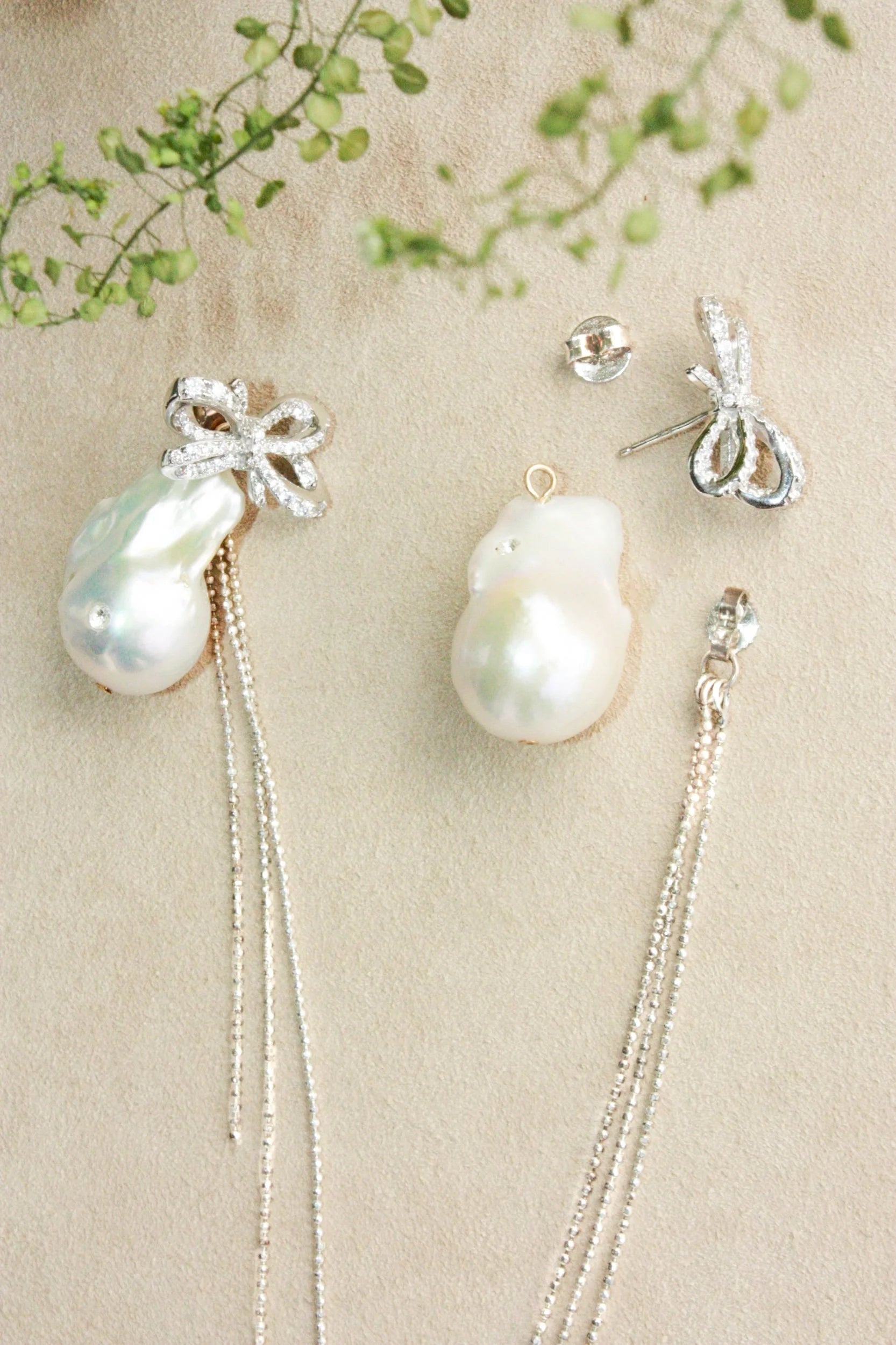 No. 3: Baroque Bow Earrings