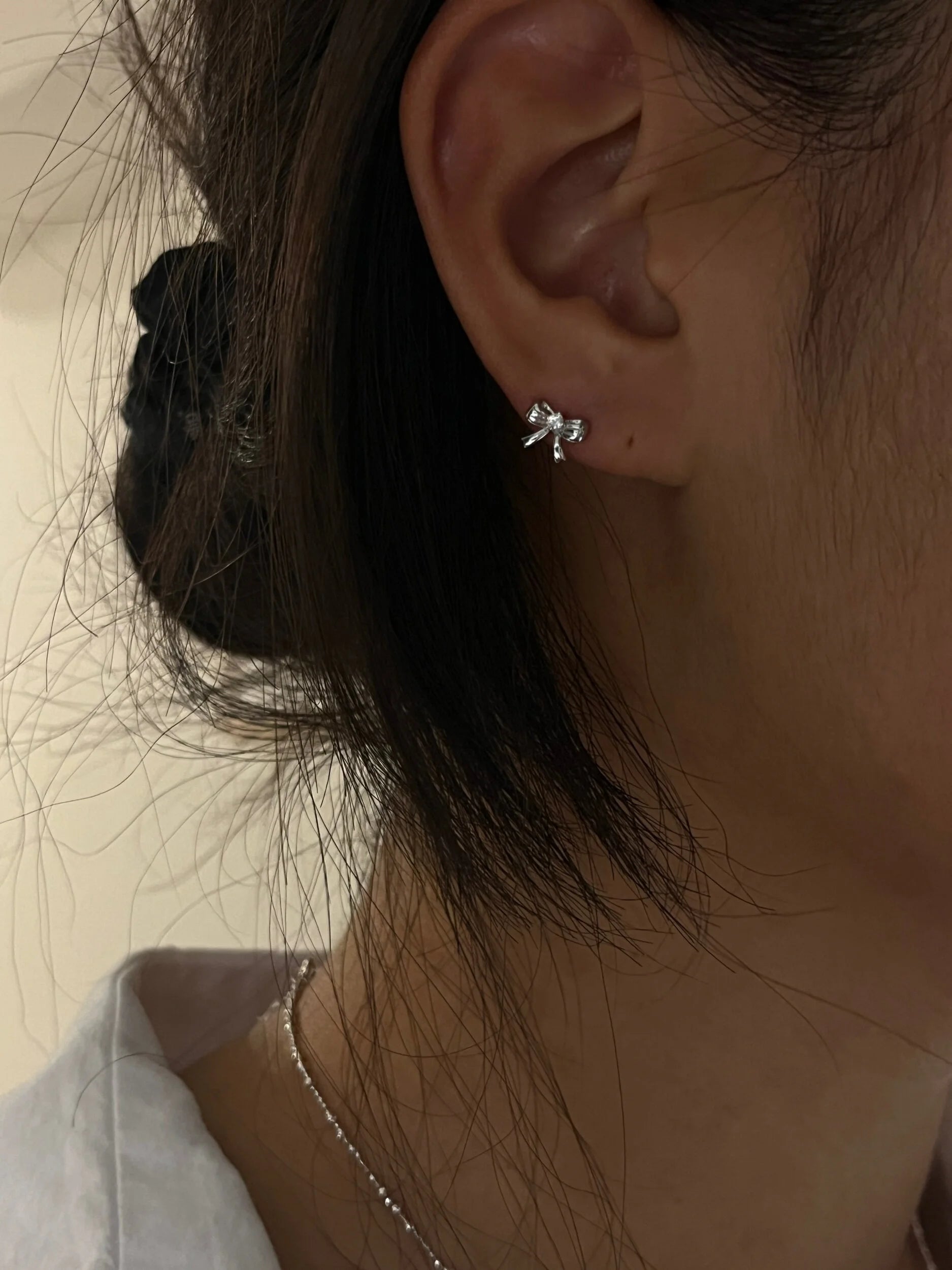 Mini Bow Earring Studs