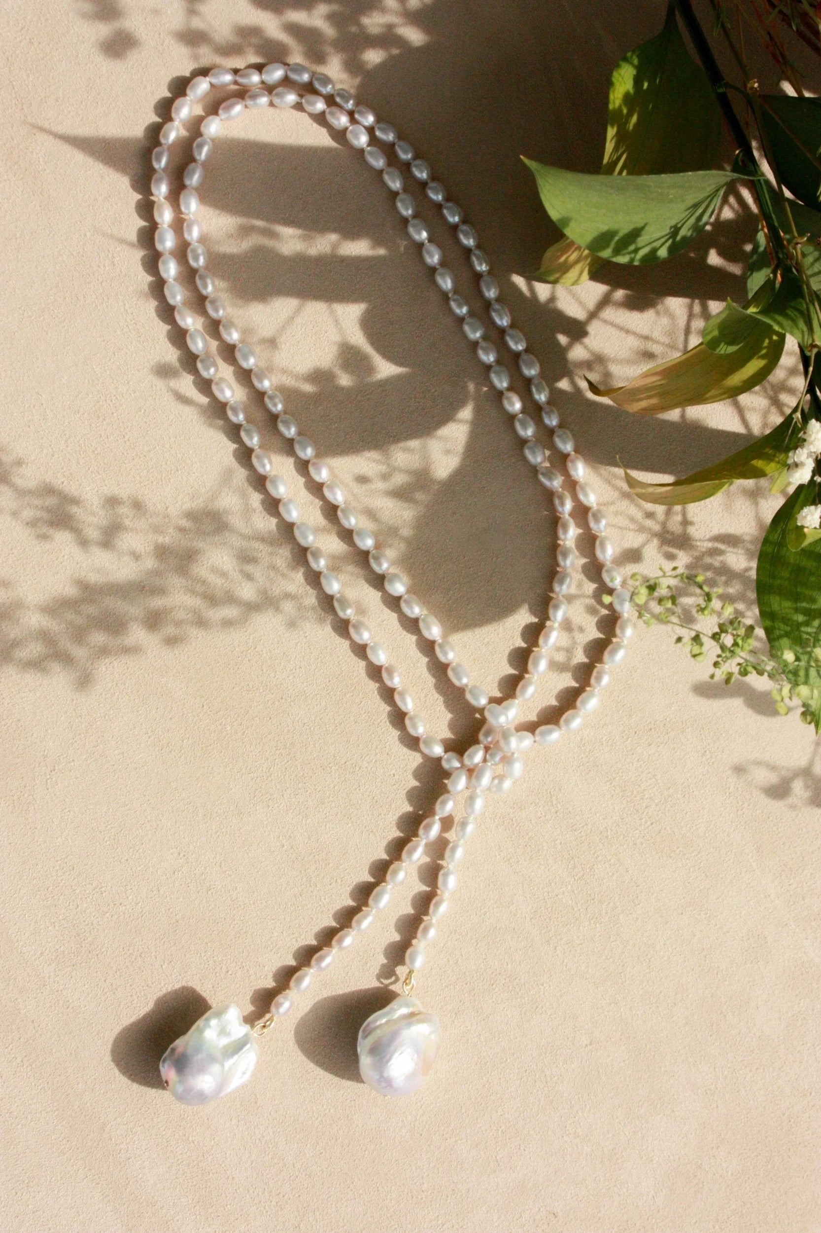 No. 1: Baroque Pearl Scarf