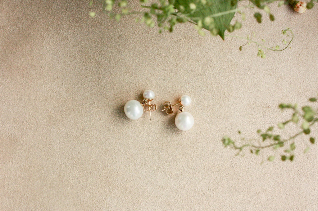 No. 12: Pearl Dangle Earrings