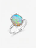 One-Off Opal Pear Ring