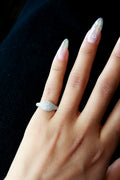 Pavé Signet Dome Pinky Ring