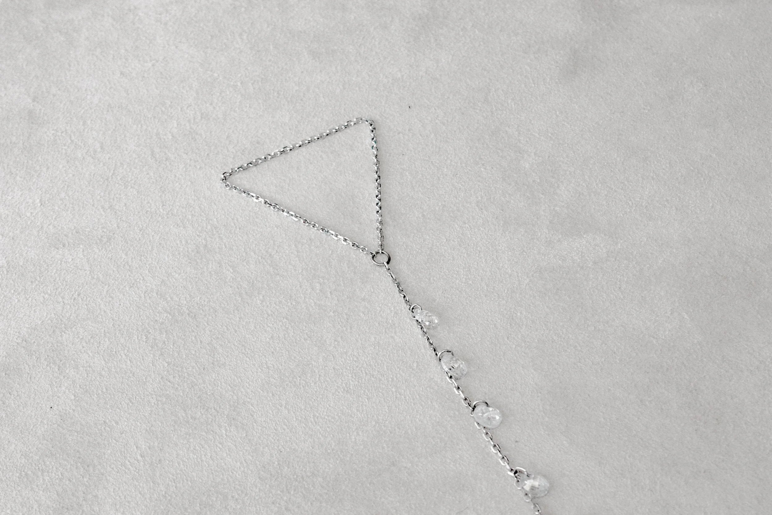 Rose-cut Hand Chain