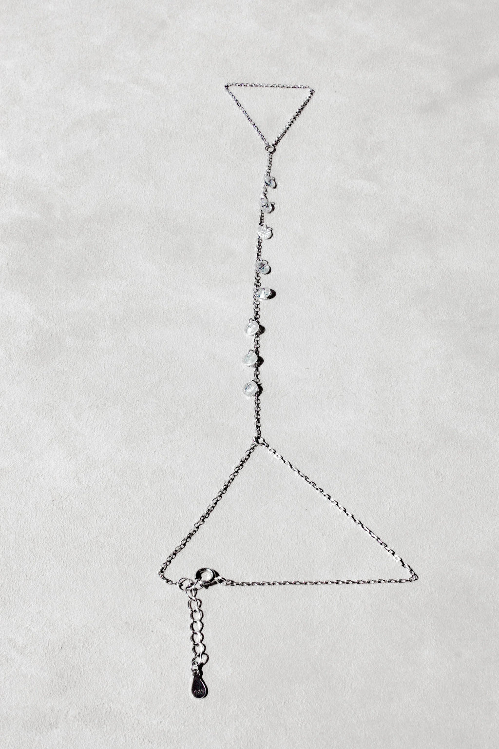 Rose-cut Hand Chain