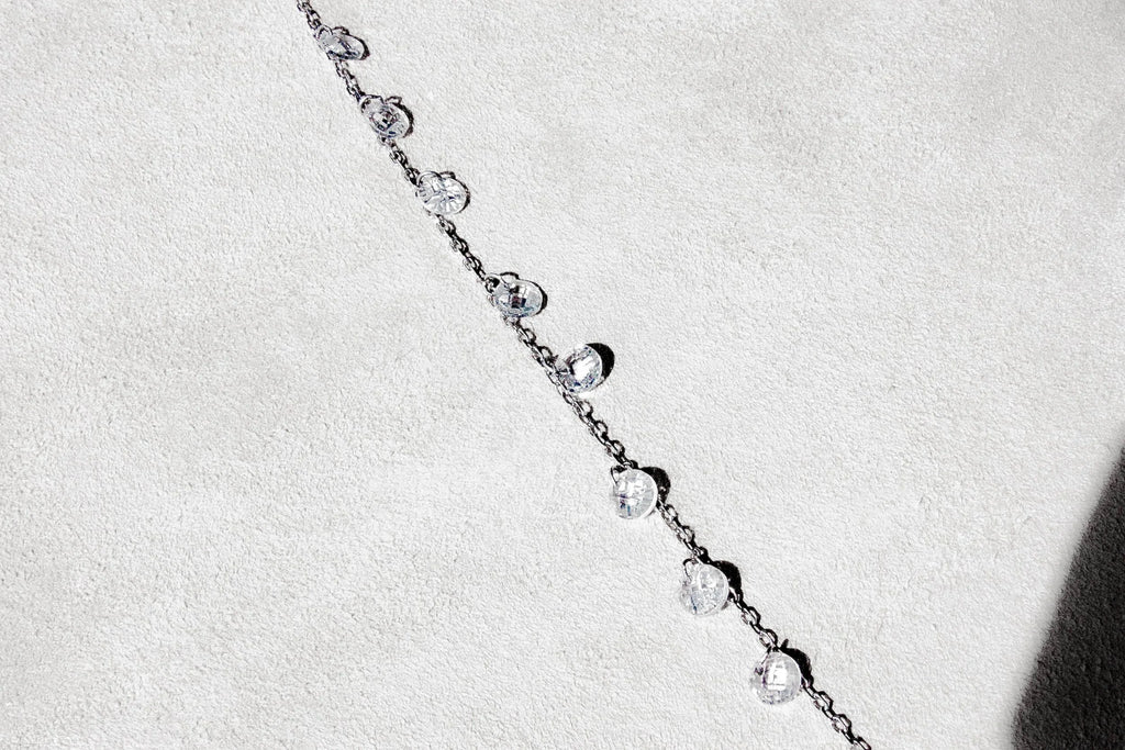 Rose-cut Hand Chain