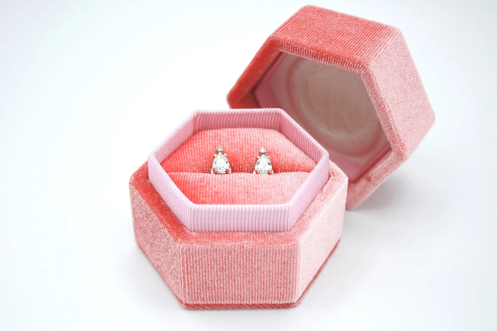 Accent Pear Studs