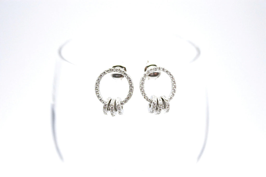 Three Ring Earring