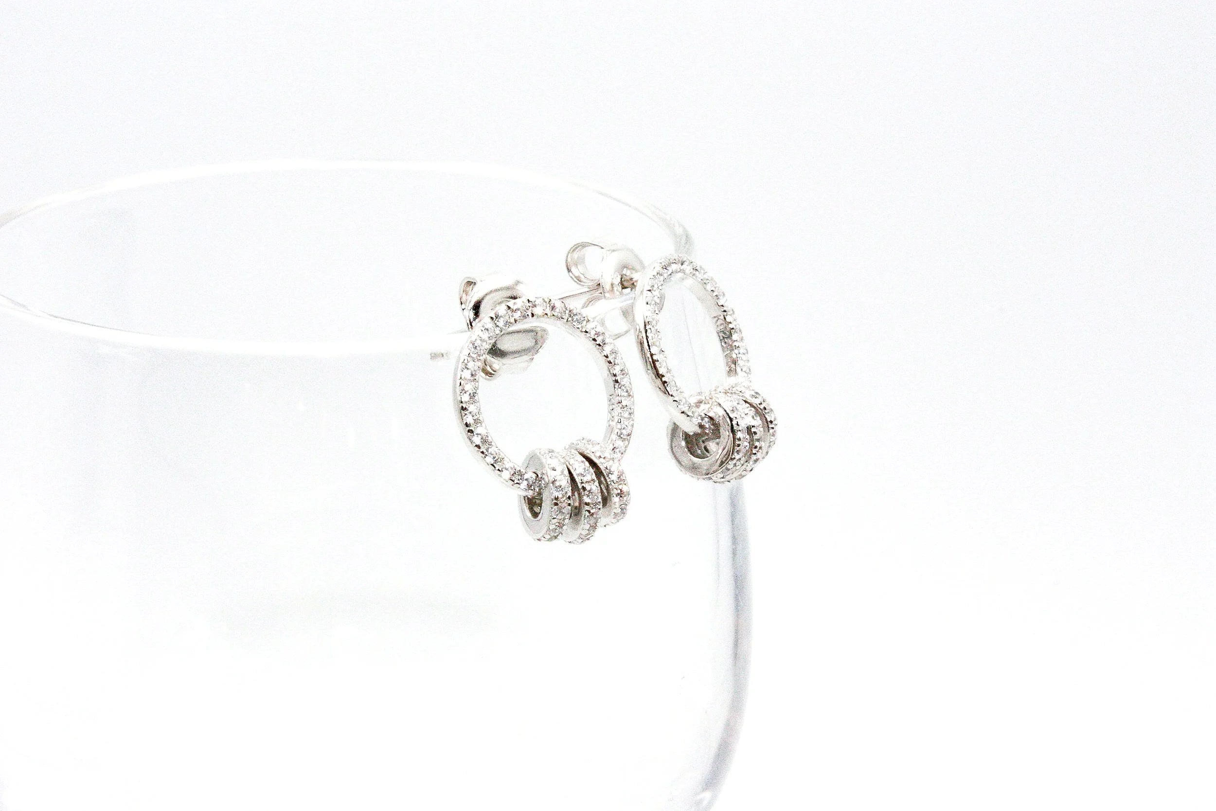 Three Ring Earring
