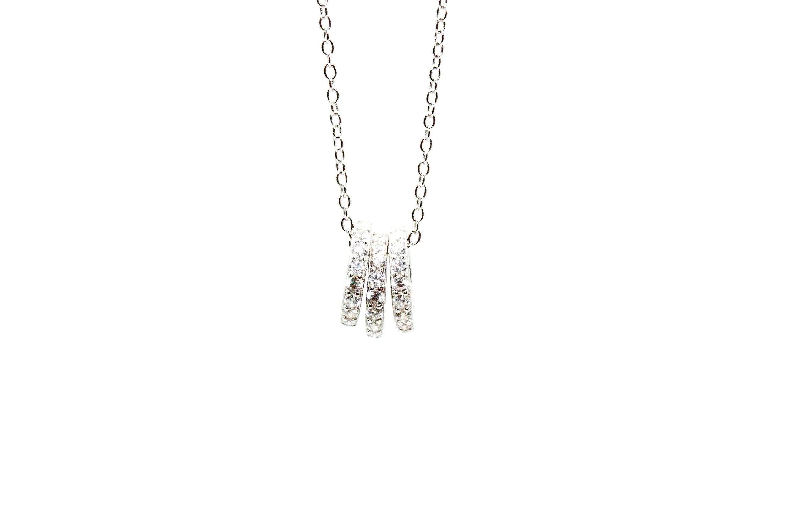 Three Ring Necklace