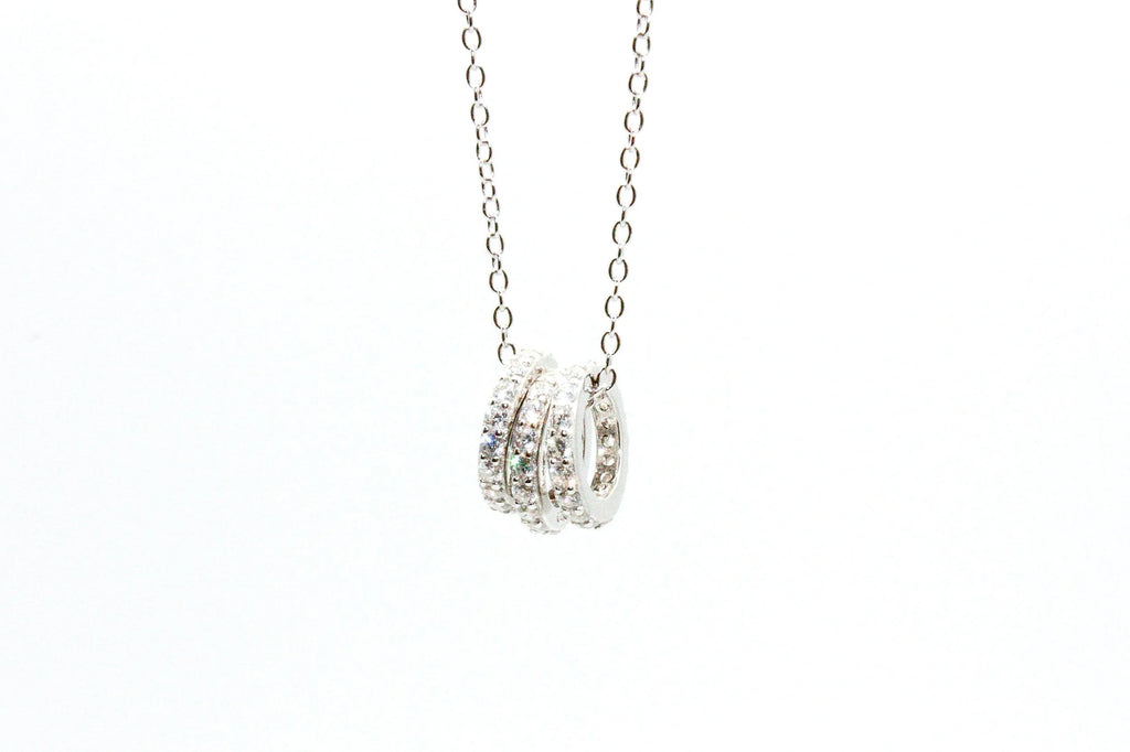 Three Ring Necklace
