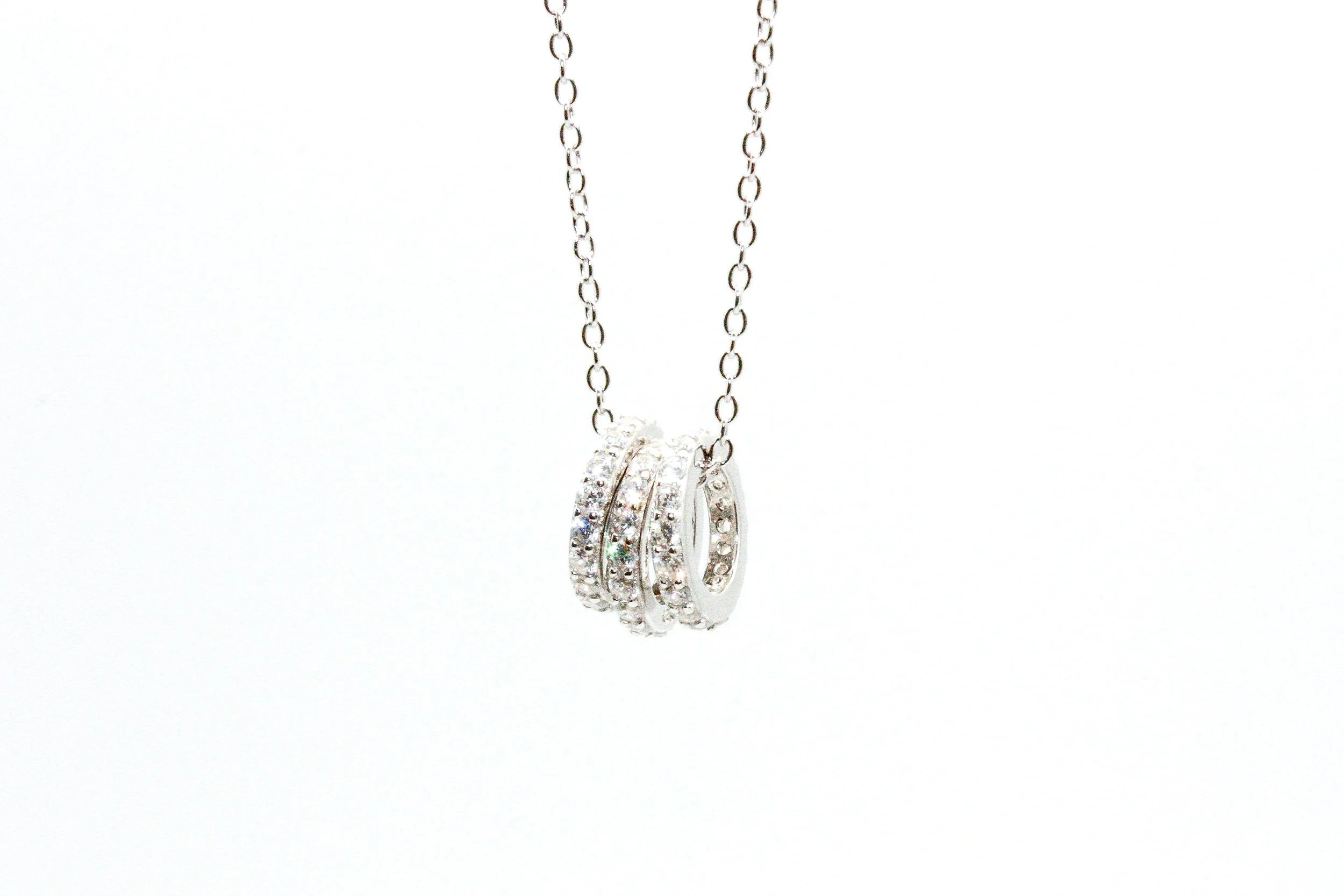 Three Ring Necklace
