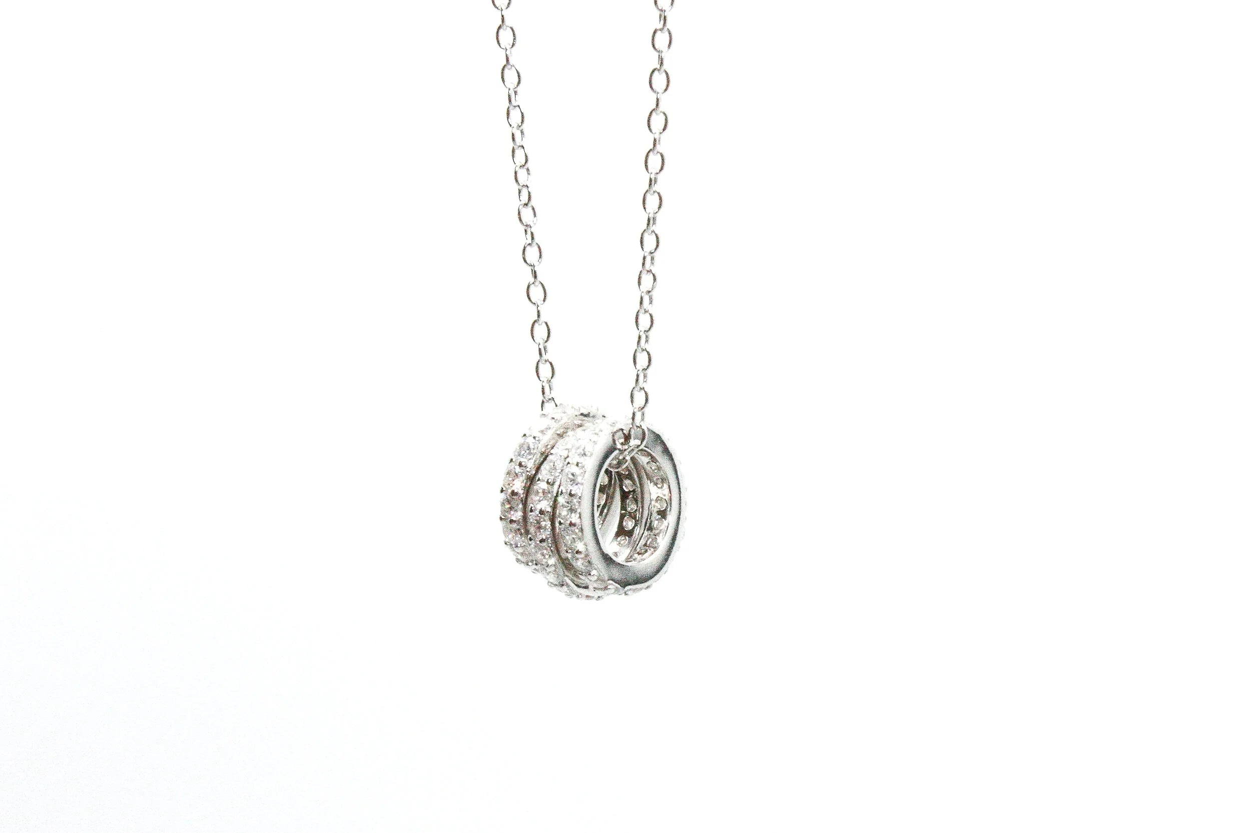 Three Ring Necklace