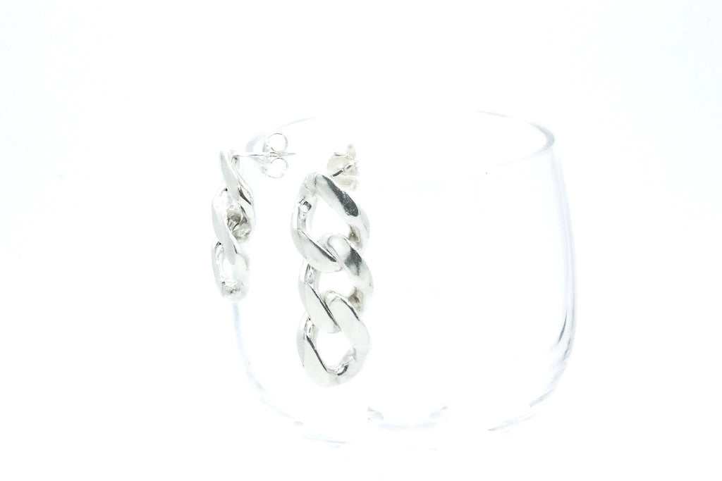 Asymmetric Chain Drop Earrings