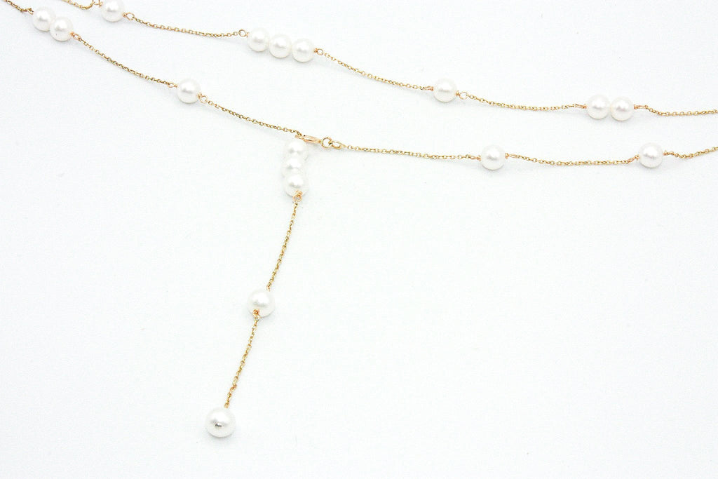Baby Pearl Chain Necklace