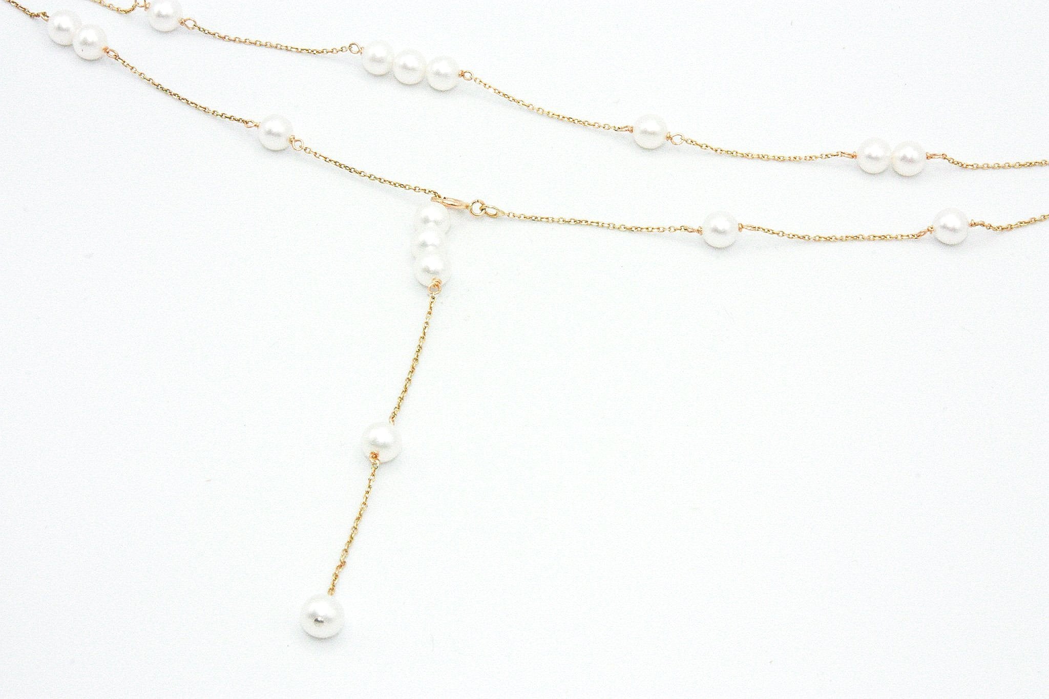 Baby Pearl Chain Necklace