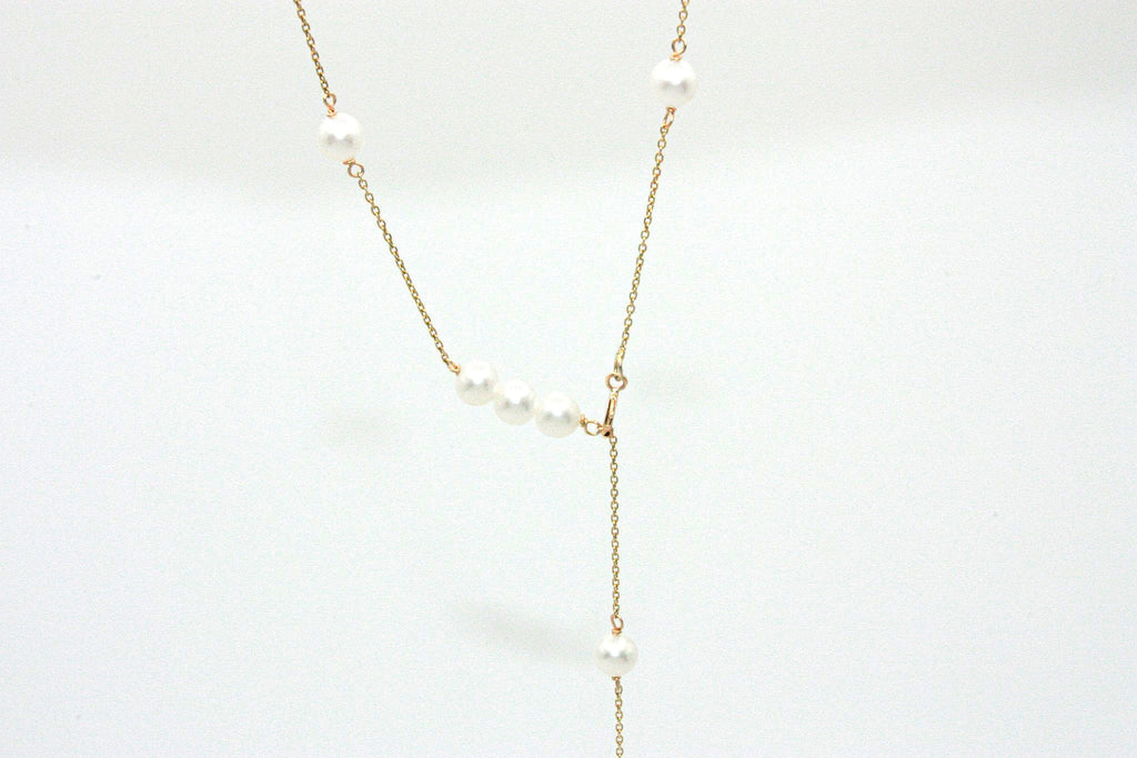 Baby Pearl Chain Necklace