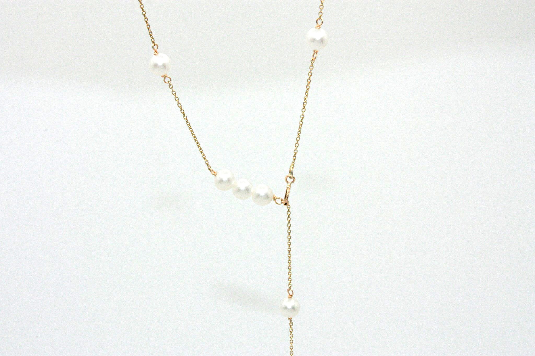 Baby Pearl Chain Necklace