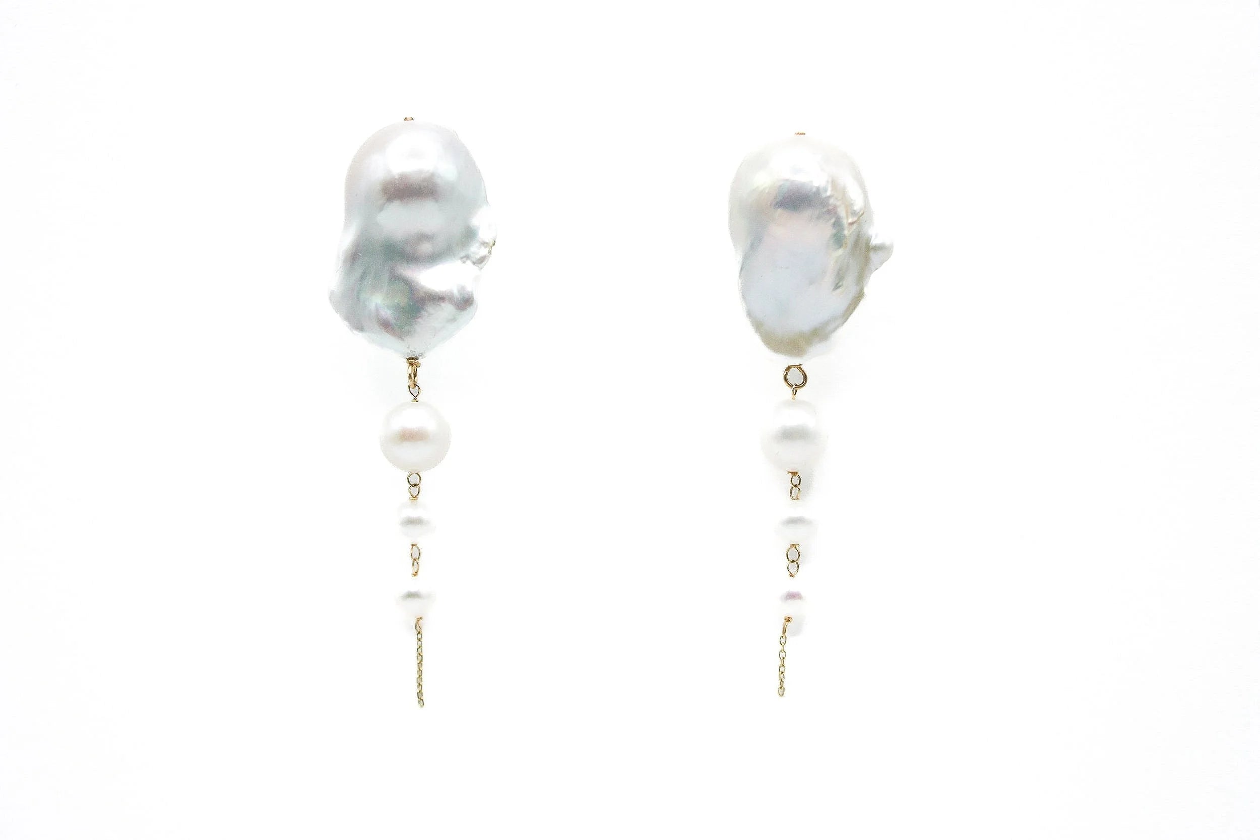 Baroque Pear Drop Earrings