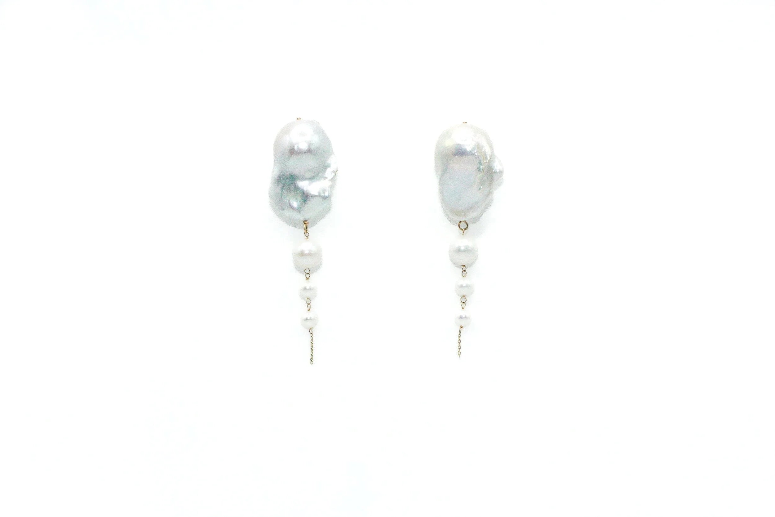 Baroque Pear Drop Earrings