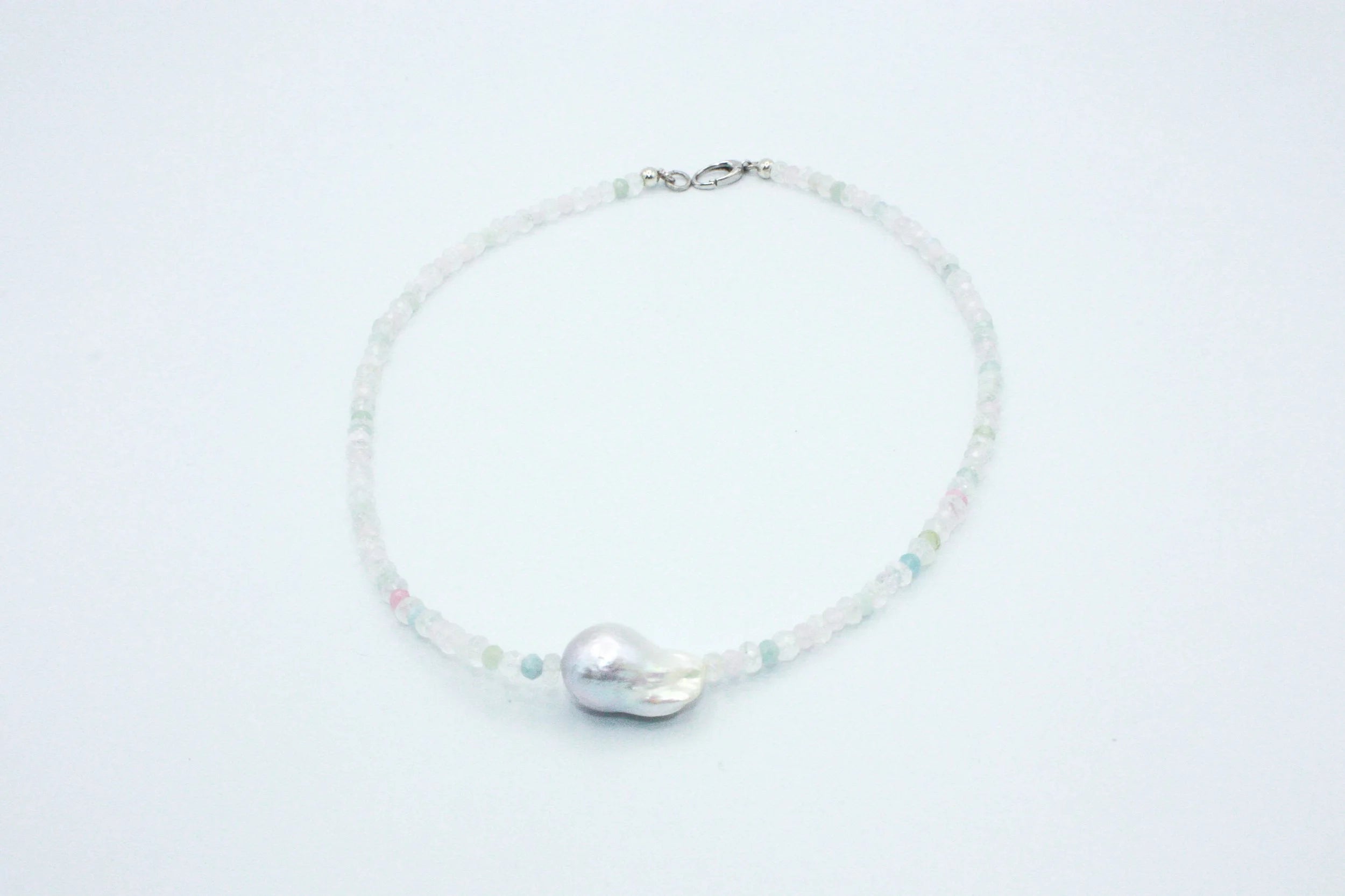 Pastel Baroque Pearl Chocker