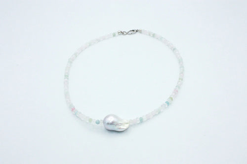 Pastel Baroque Pearl Chocker