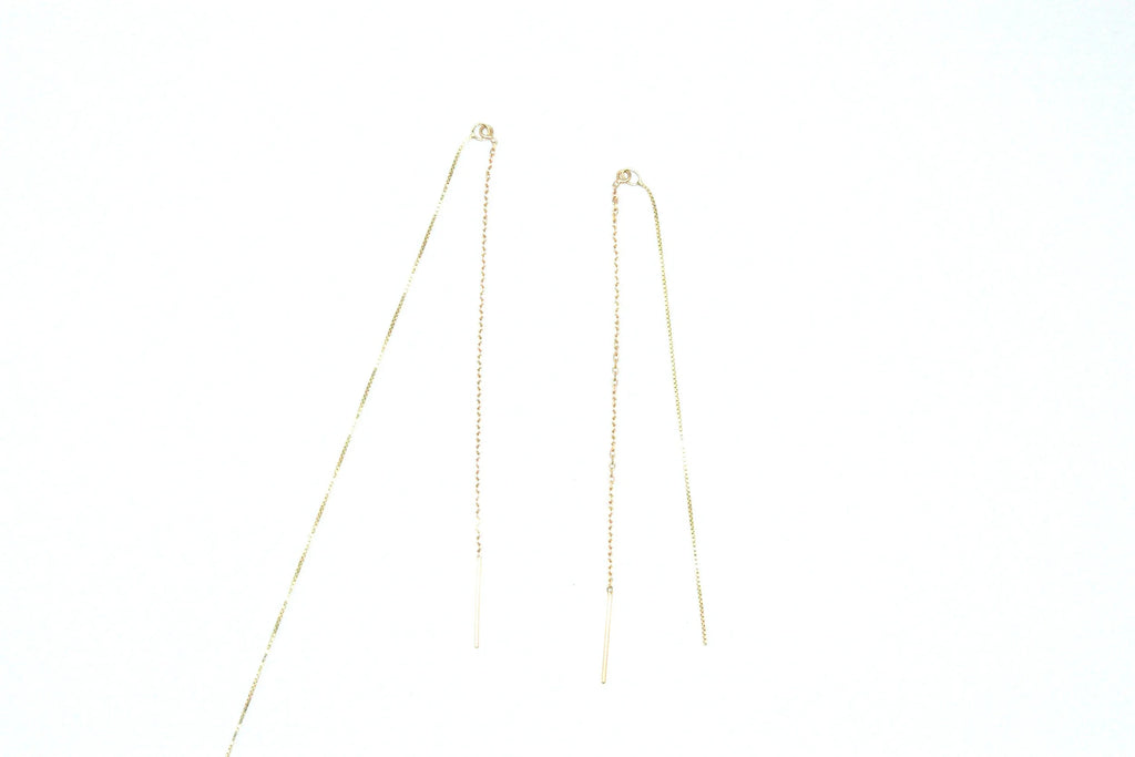 Gold Thread Earrings
