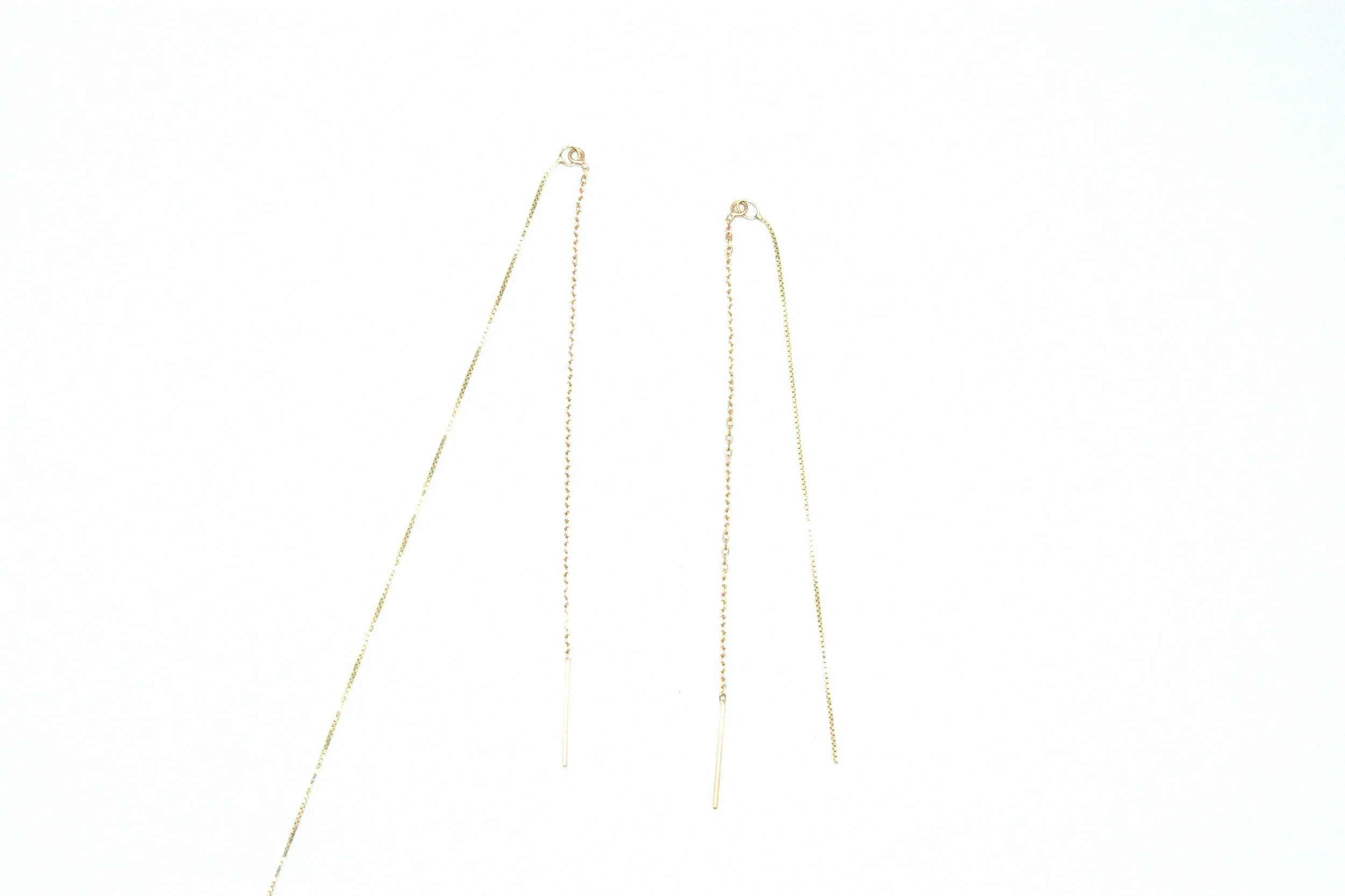 Gold Thread Earrings