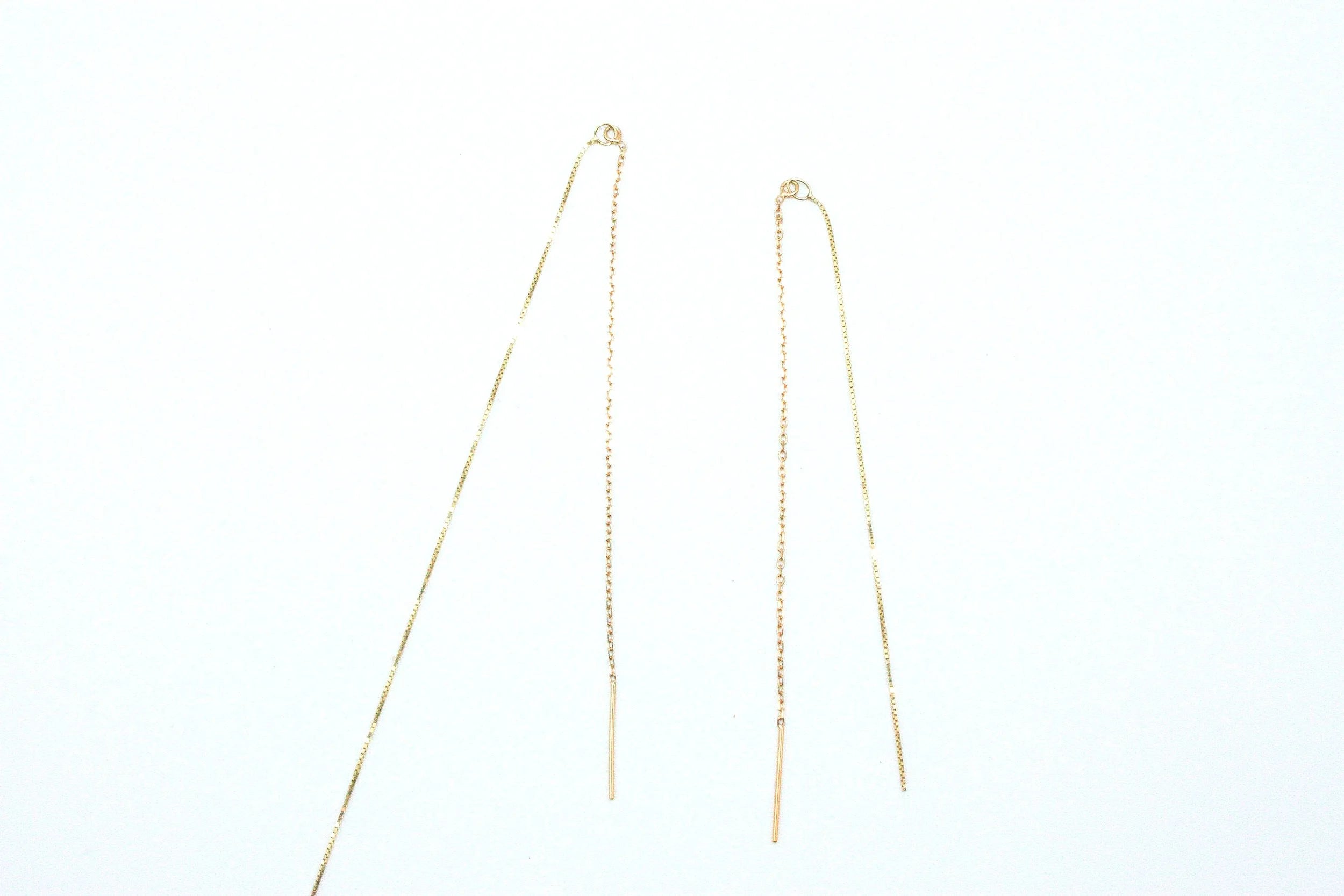 Gold Thread Earrings
