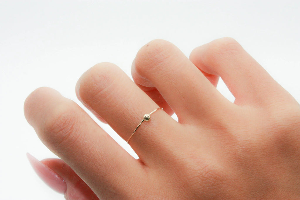 Cosmic Thin Line Ring
