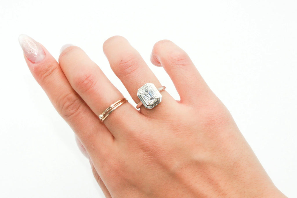 Emerald Frame Ring