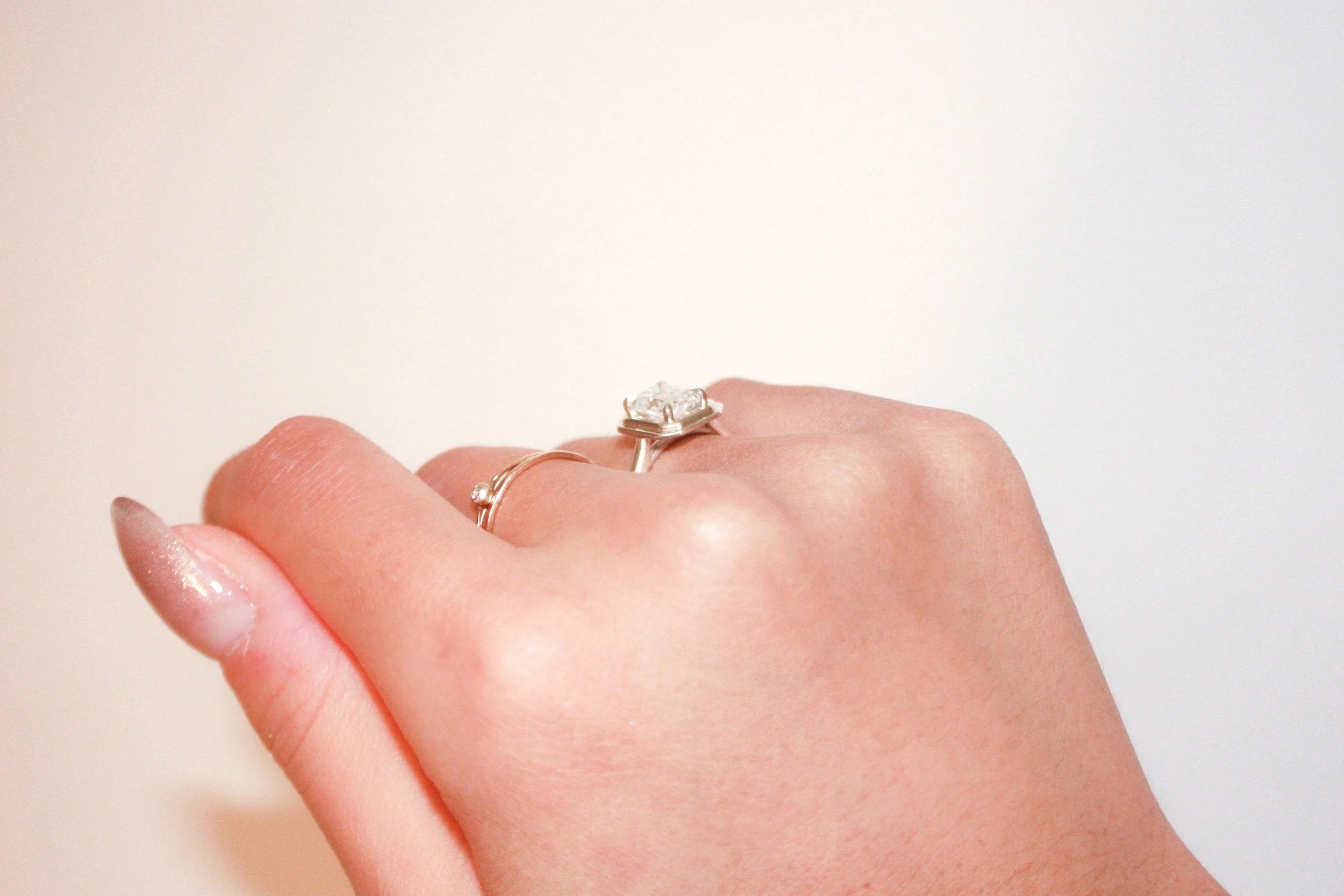 Emerald Frame Ring