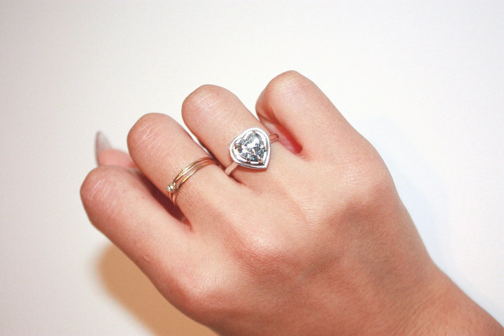 Heart Frame Ring