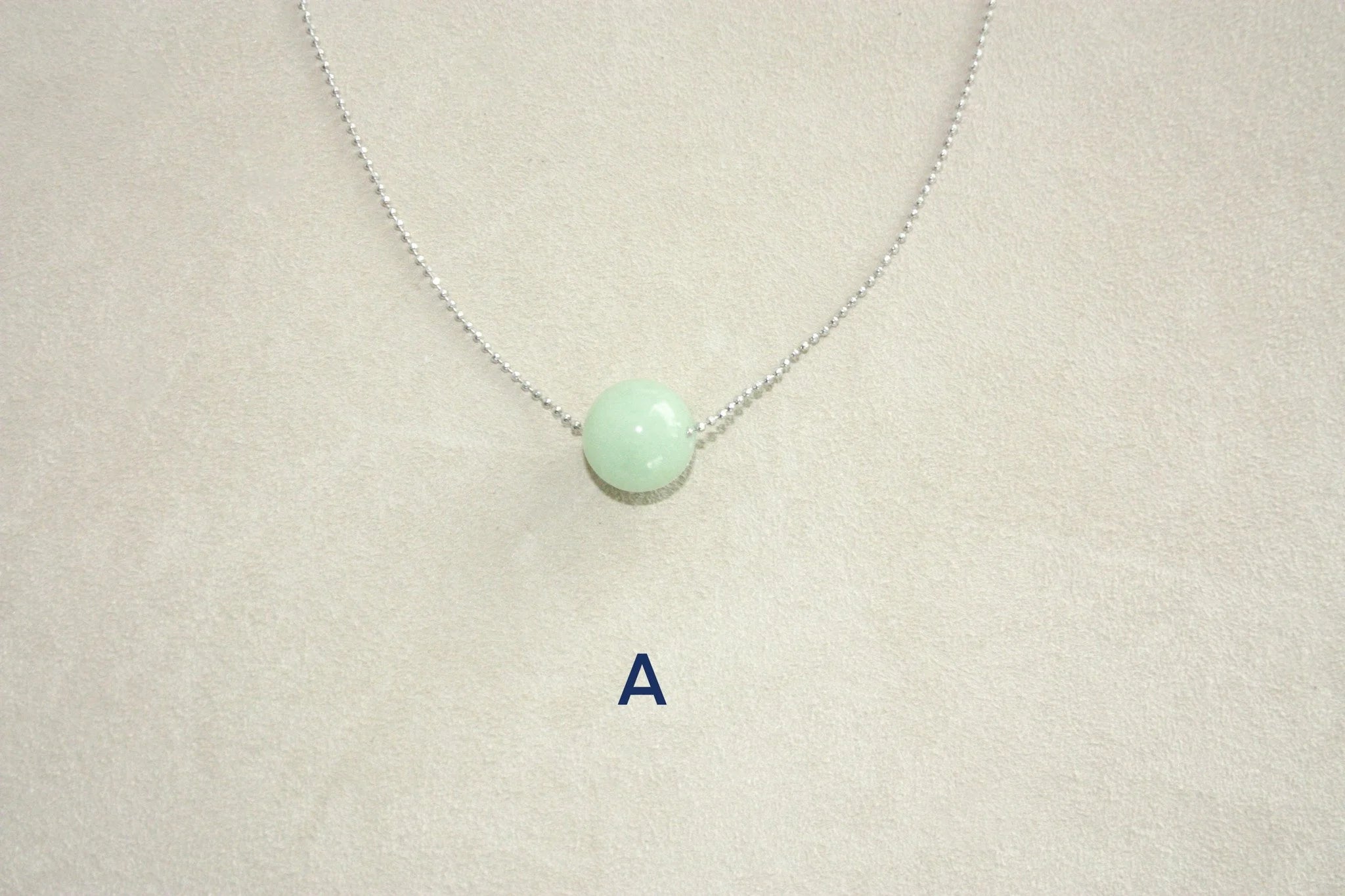 Jade Sphere Necklace
