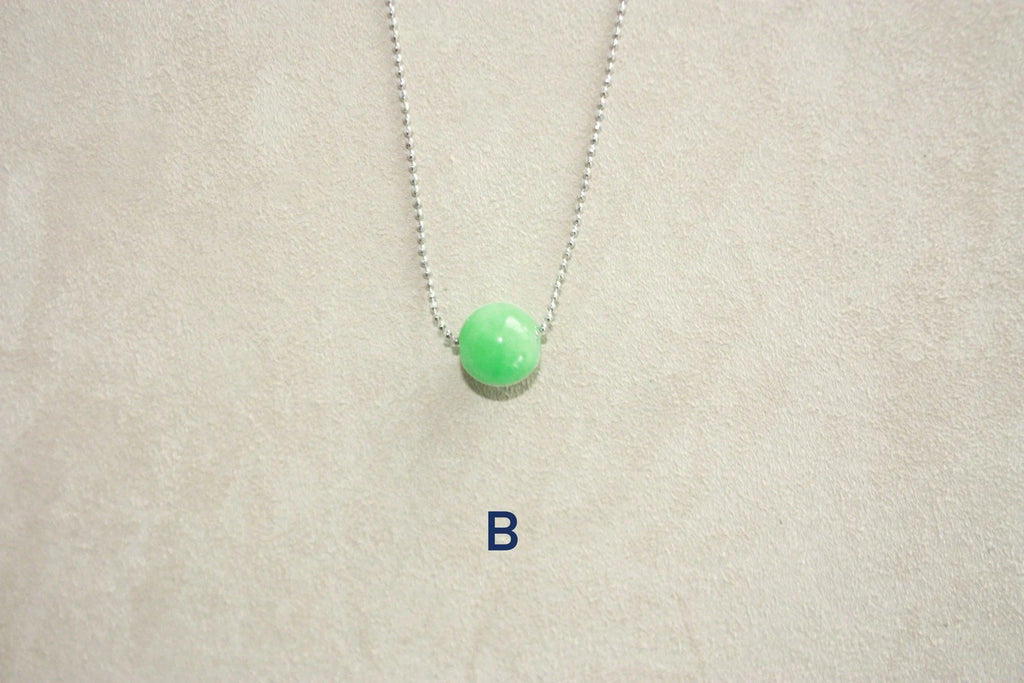 Jade Sphere Necklace
