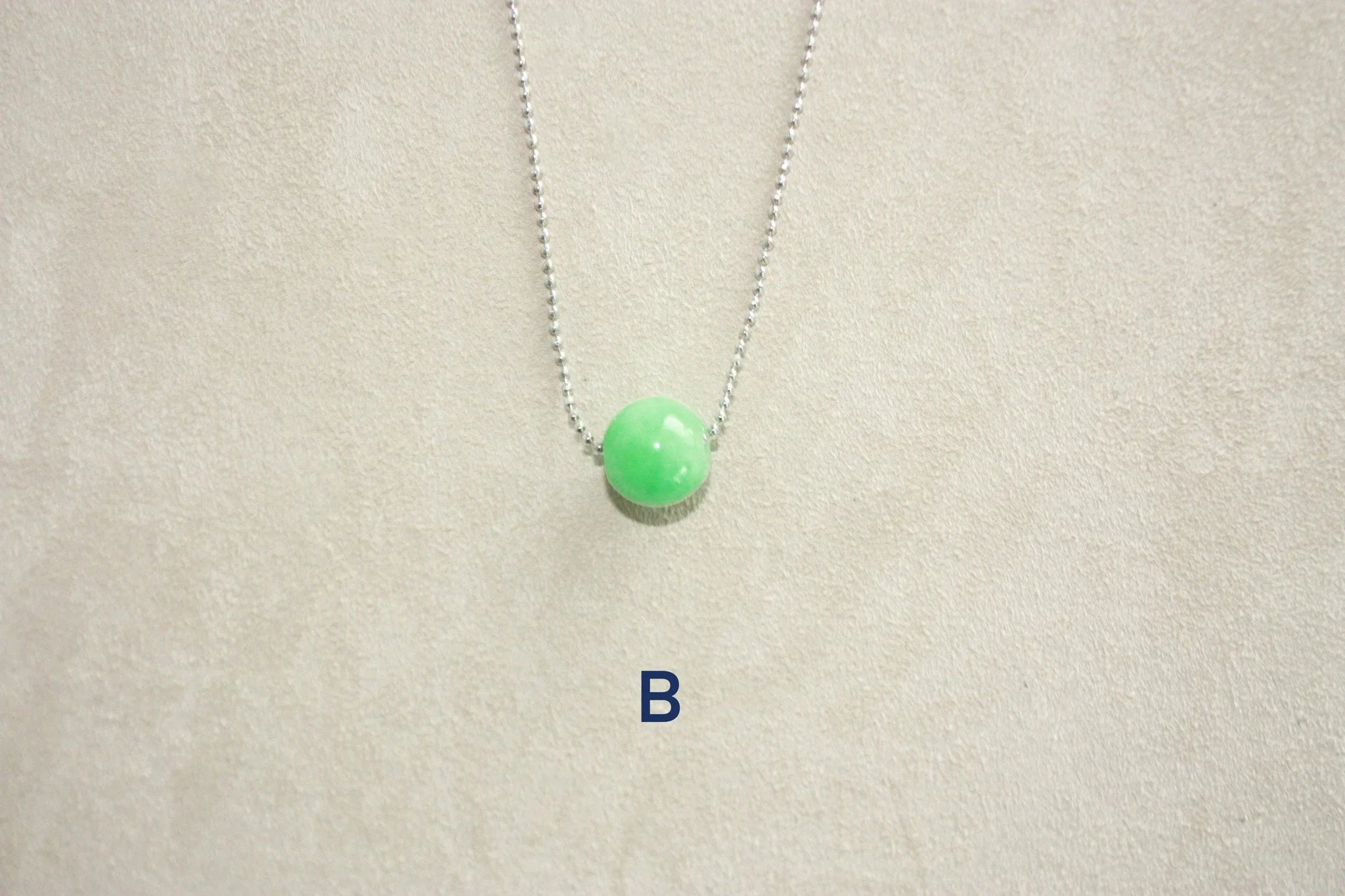 Jade Sphere Necklace