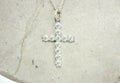 XL Cross Moissanite Necklace