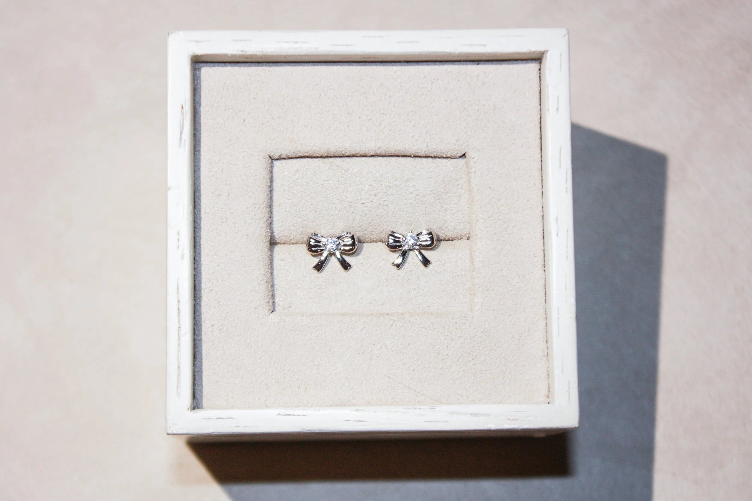 Mini Bow Earring Studs