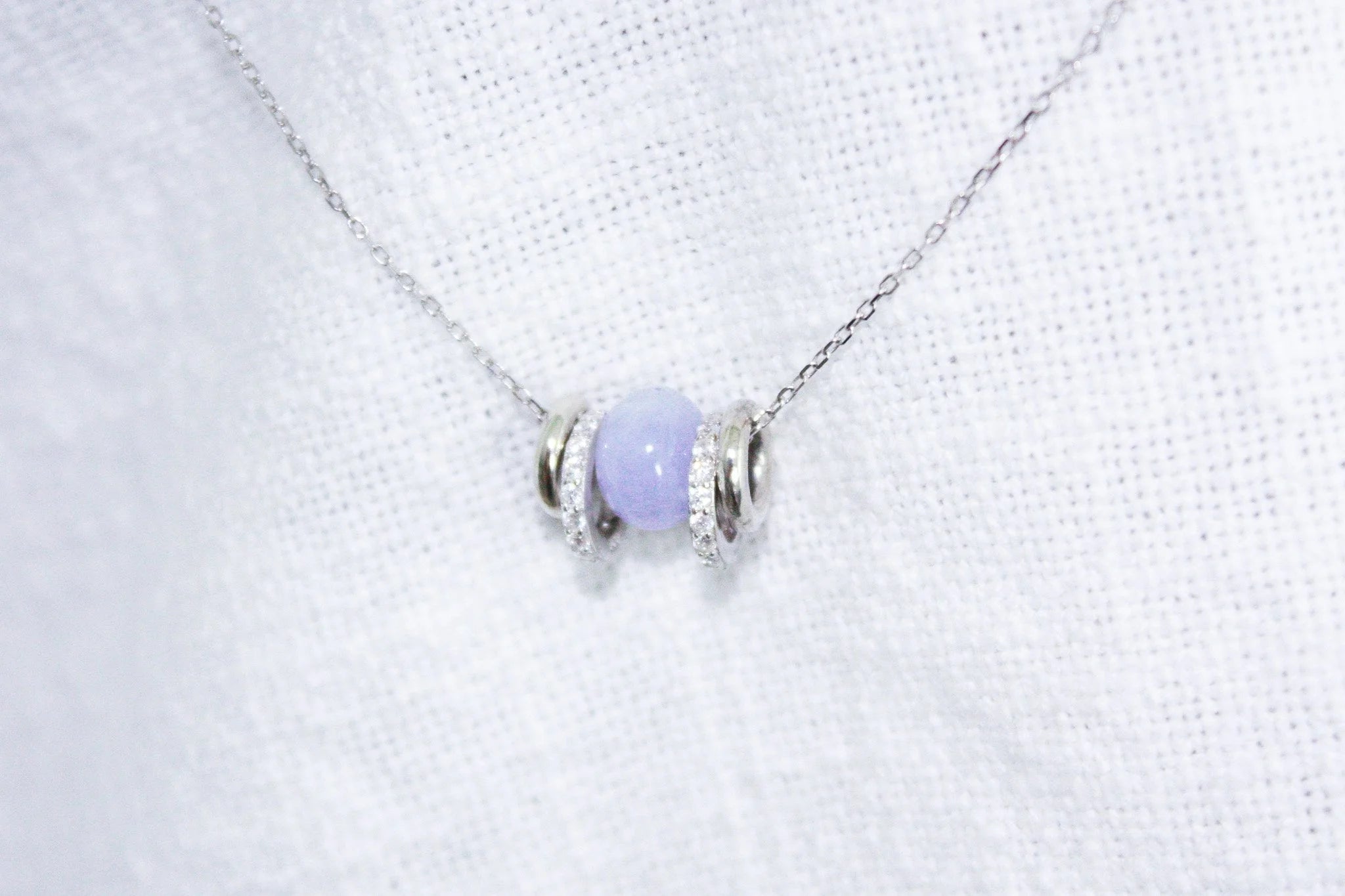 Lavender Beads Necklace