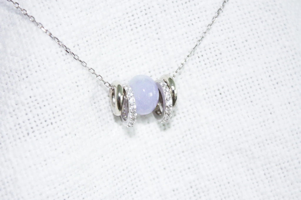 Lavender Beads Necklace