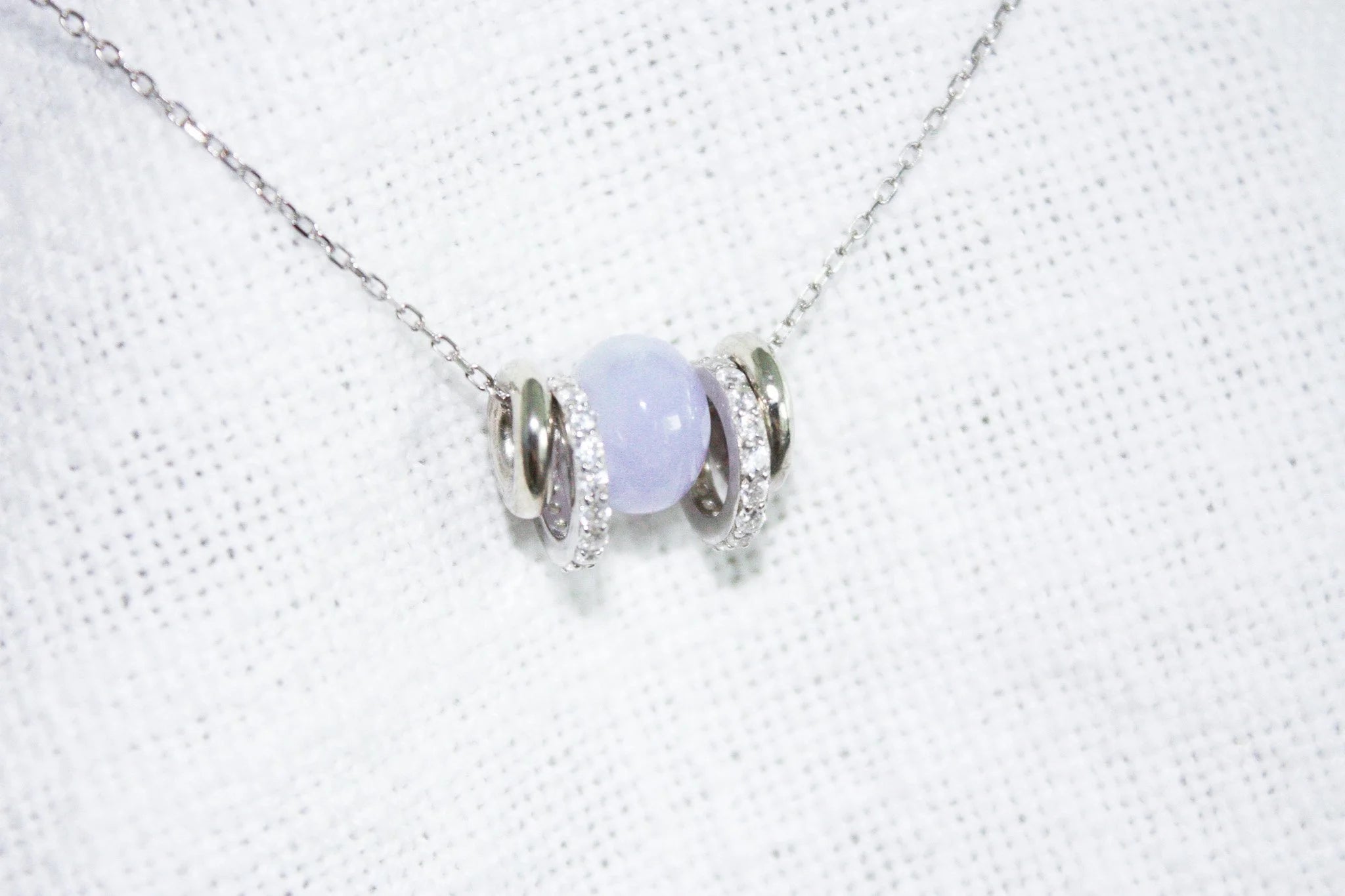 Lavender Beads Necklace