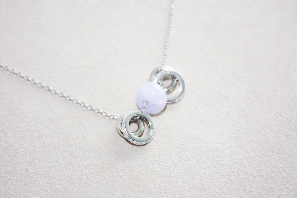 Lavender Beads Necklace