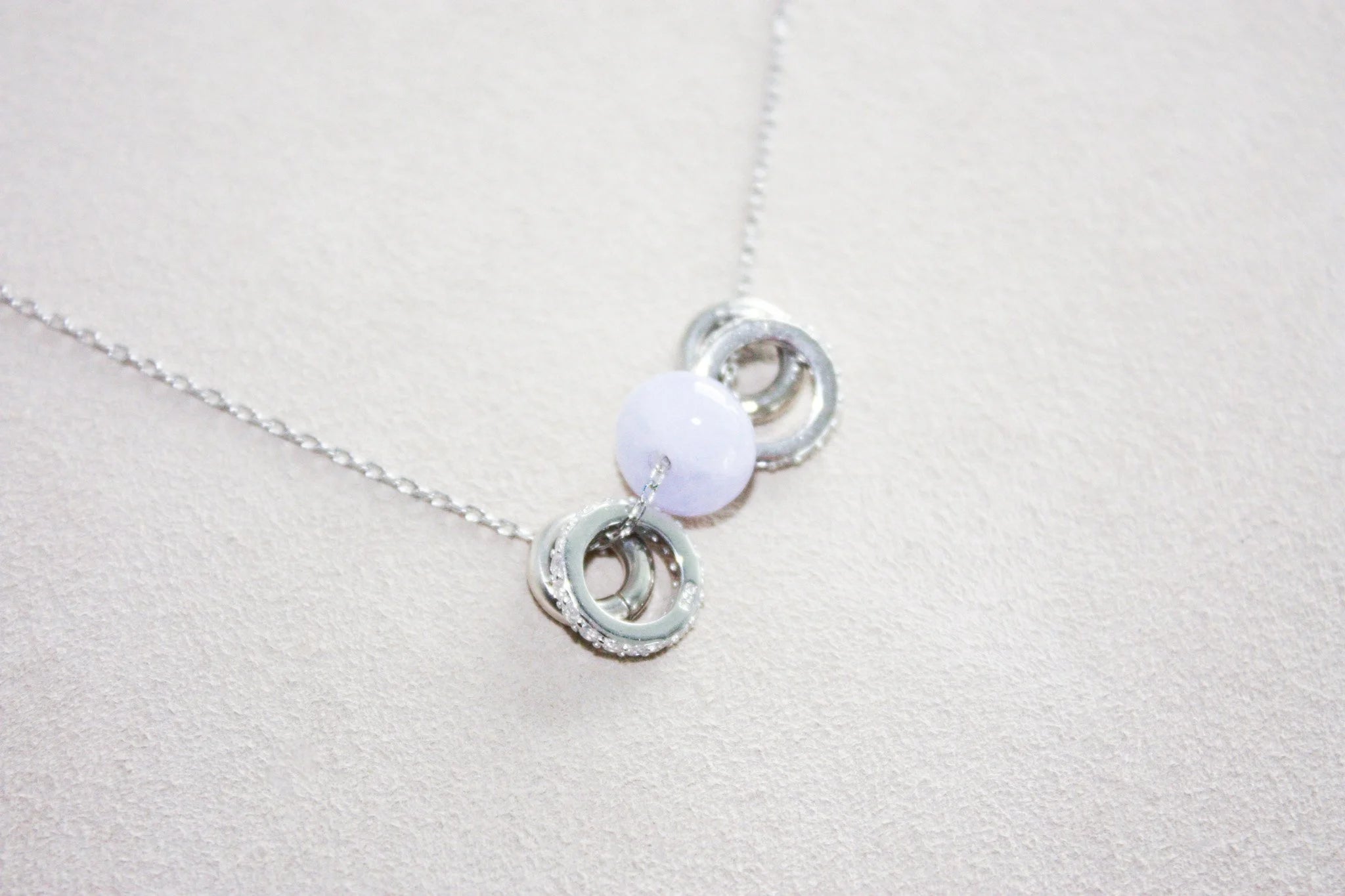 Lavender Beads Necklace