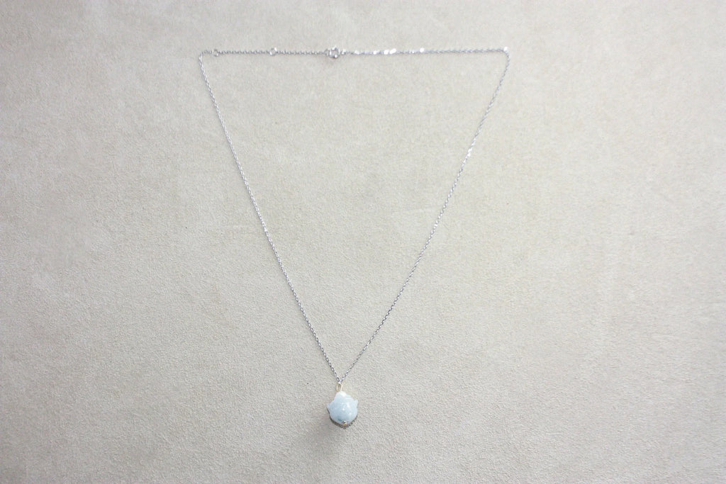 Lotus Jade with Pearl Necklace