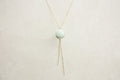 Lotus Jade Chain Necklace