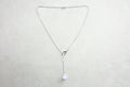 Threaded Lavender Jade Necklace